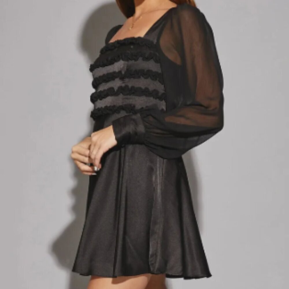 Ruffle Mini Dress - Picture 4 of 5